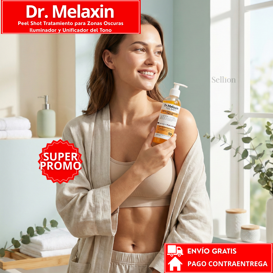 Dr. Melaxin™: Peel Shot Tratamiento para Zonas Oscuras Iluminador y Unificador del Tono