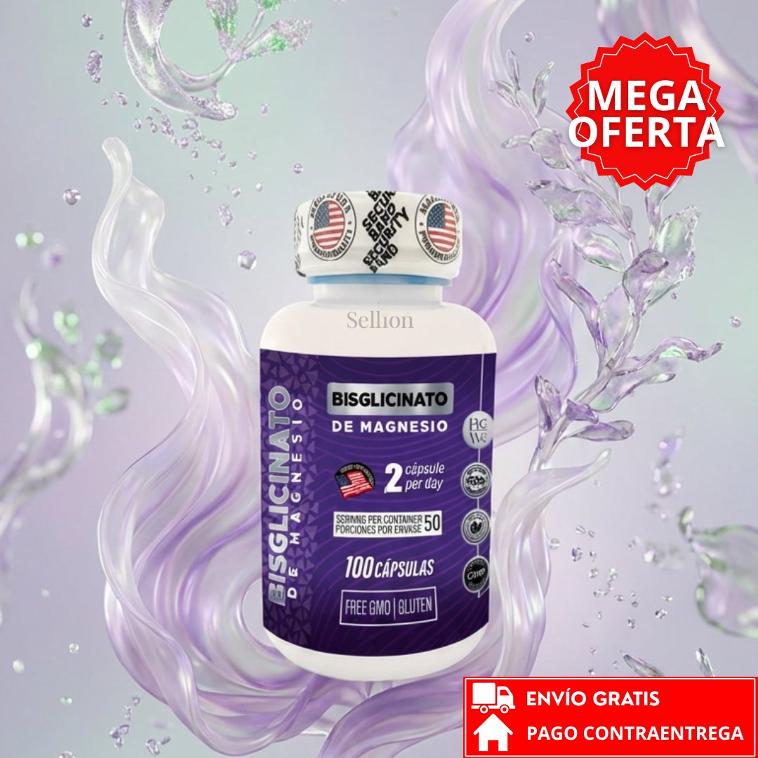 VitalMag™: Bisglicinato de Magnesio Equilibrio, Vitalidad y Bienestar Diario