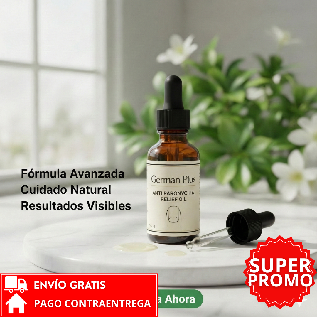 Oferta Especial 2x1: German ToenailPlus™ - Eliminador efectivo de hongos en las uñas.